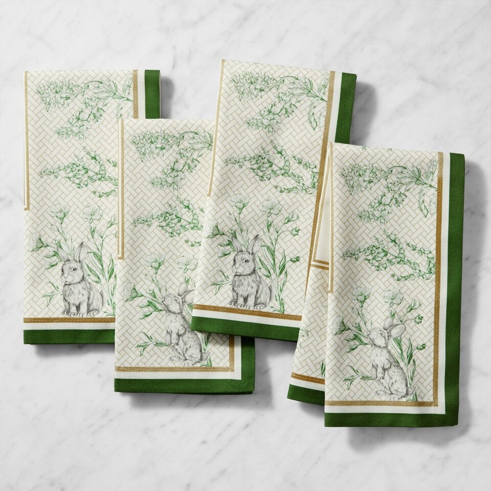 Garden Lattice Napkins, Set of 4 Williams Sonoma AU